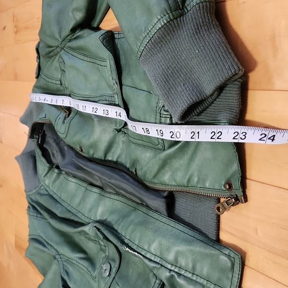 Faux-Leather Jacket - Picture 6 of 10